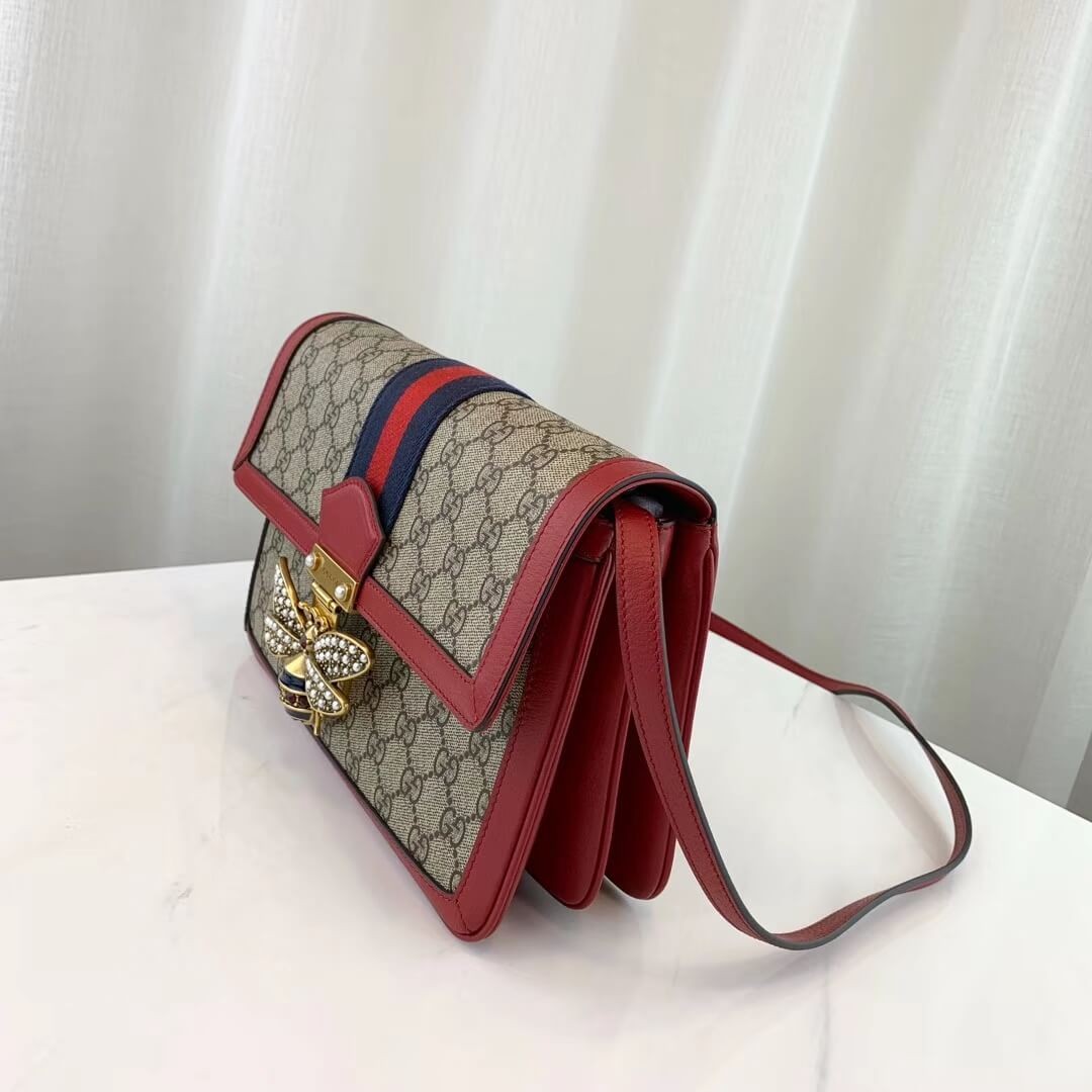Gucci Queen Margaret GG Supreme Medium Shoulder Bag 524356