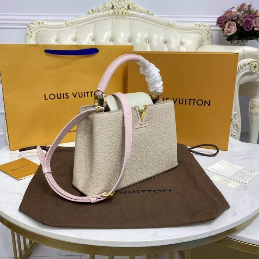 Louis Vuitton Taurillon Leather Capucines BB M57223