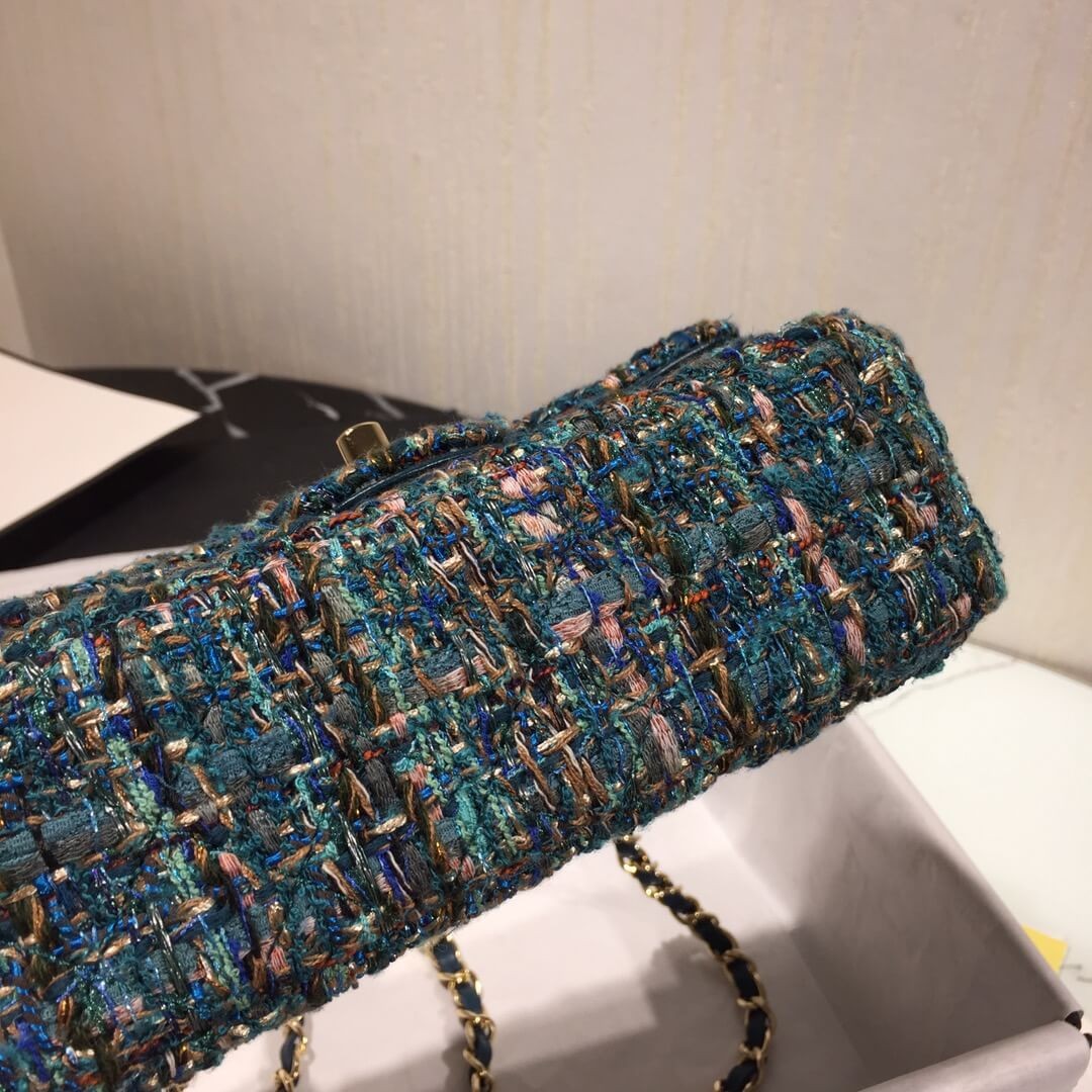 Chanel Tweed Mini Flap Bag A69900