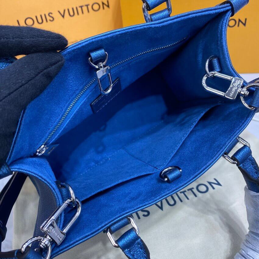 Louis Vuitton Onthego PM M58956 Navy Nacre