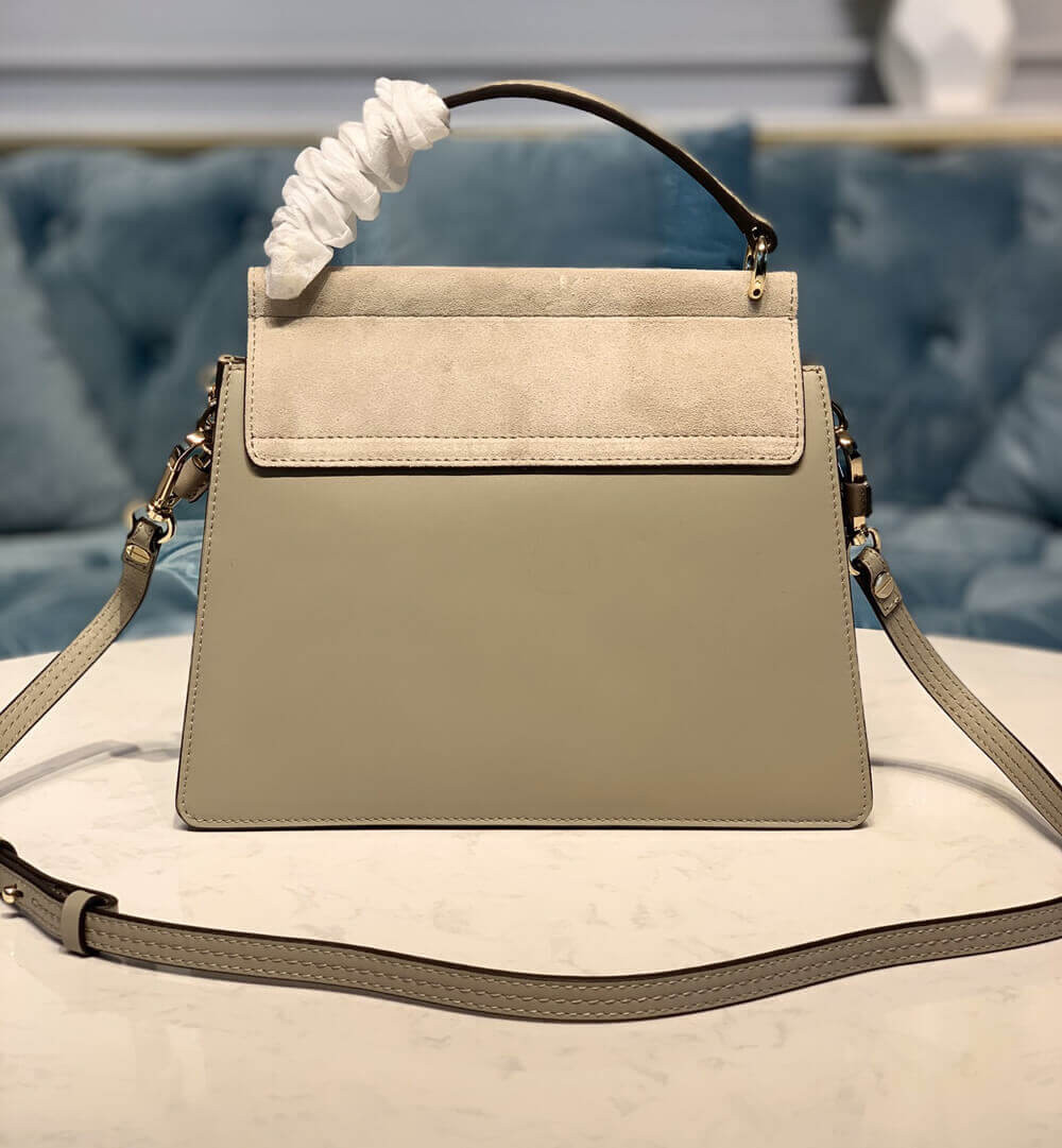 Chloe Faye Small Bag in Smooth & Suede Calfskin S203