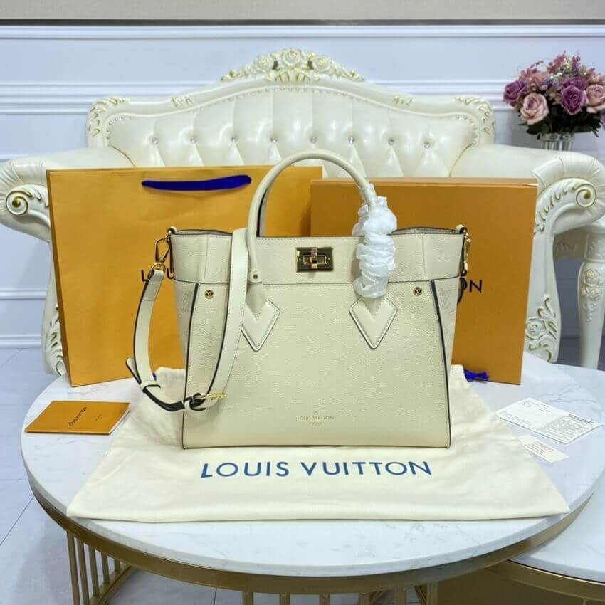 Louis Vuitton On My Side Bag M55802 Beige