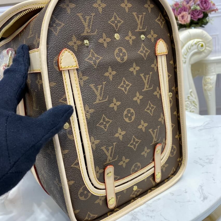 Louis Vuitton Monogram Canvas Dog Carrier 40 M42024