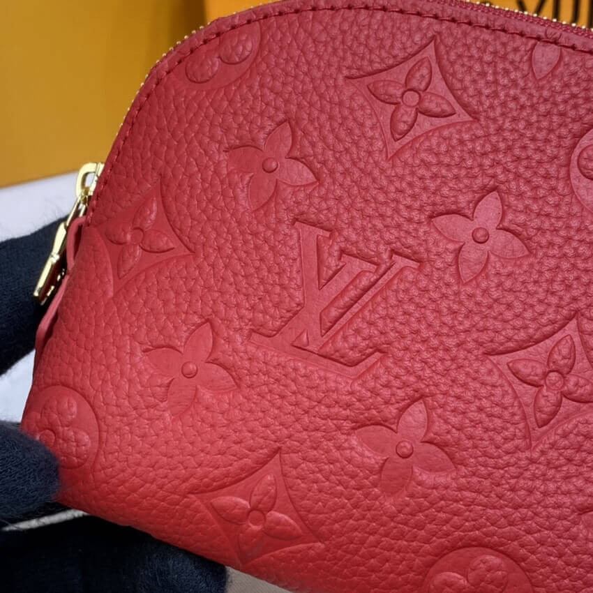 Louis Vuitton Monogram Empreinte Cosmetic Pouch PM M69414