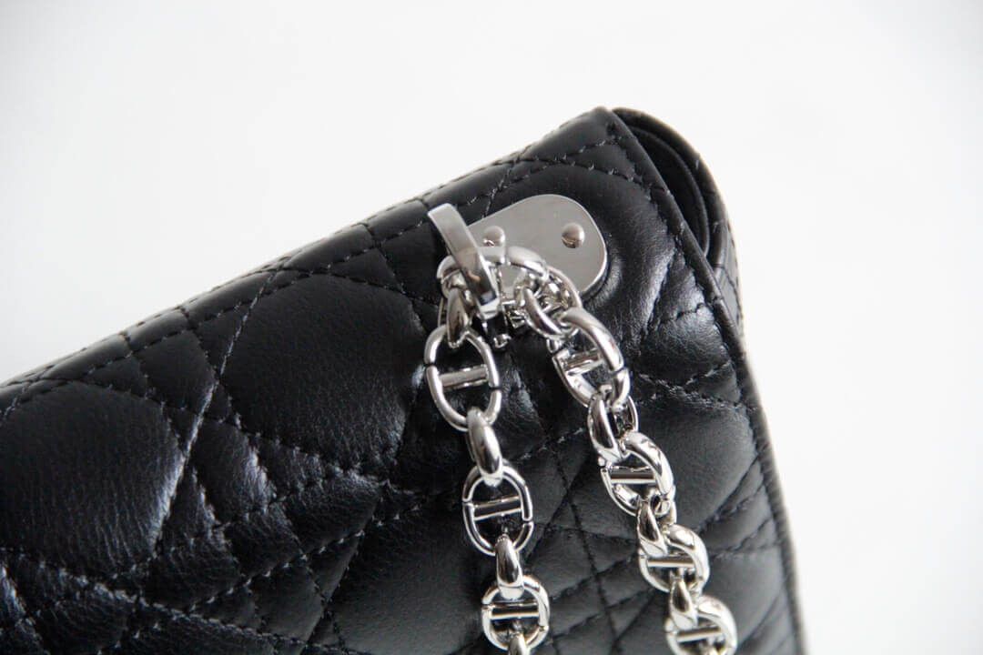 Dior Large Caro Bag in Supple Cannage Calfskin M9243