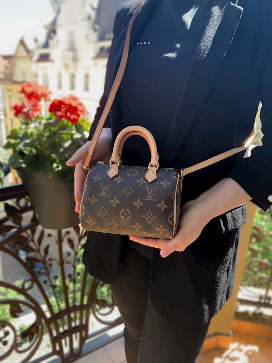 Louis Vuitton Monogram Canvas Nano Speedy M81085