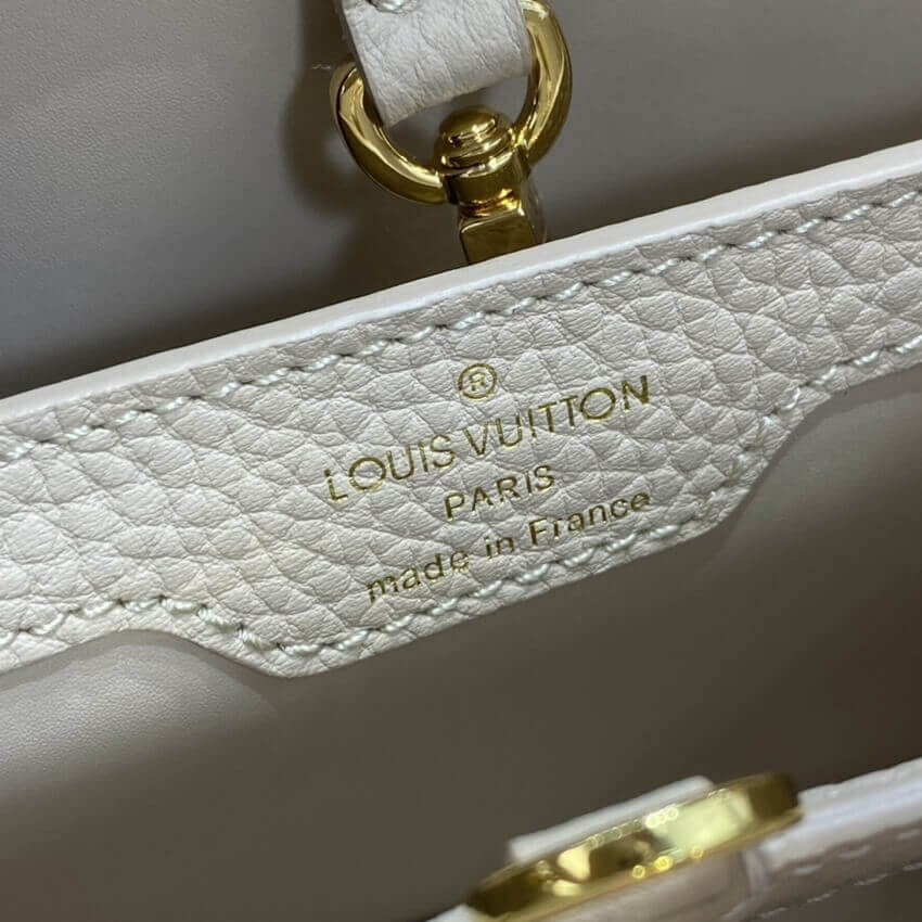 Louis Vuitton Taurillon Leather Capucines MM M57224