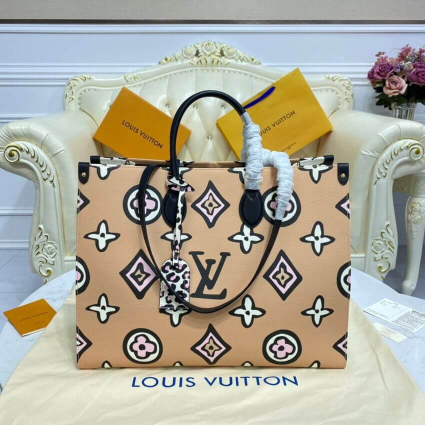 Louis Vuitton Monogram Print Onthego GM M45814 M45815