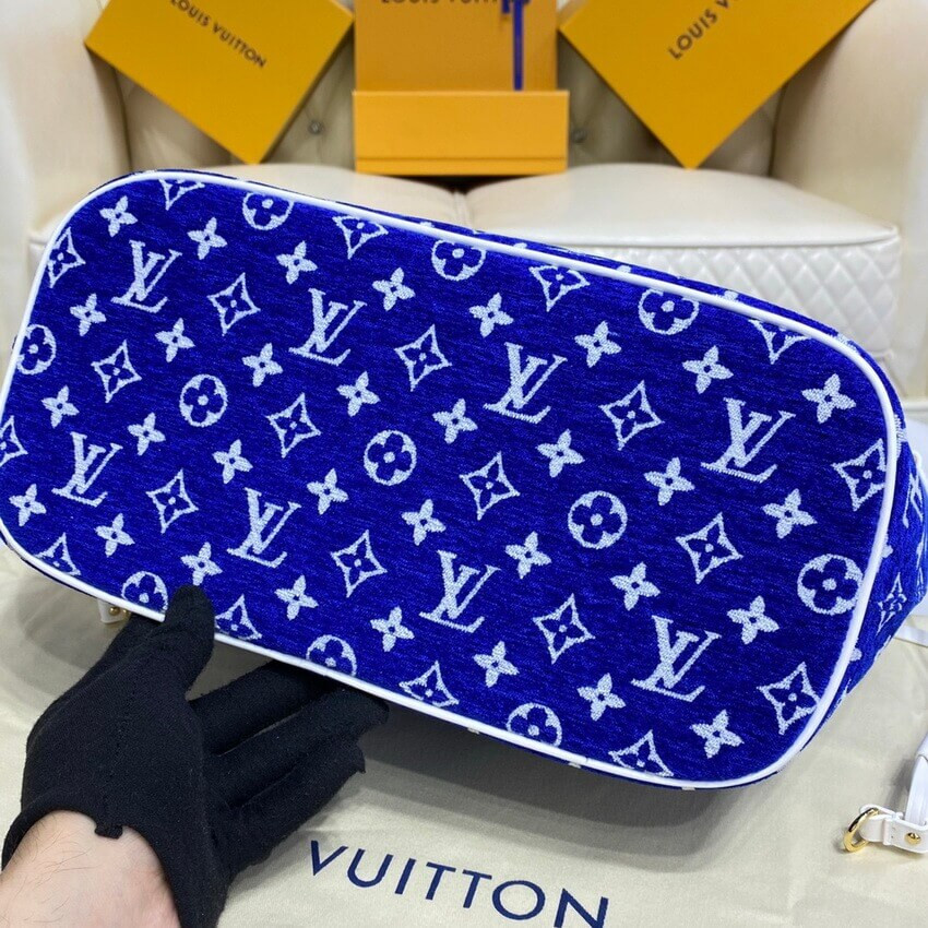Louis Vuitton Monogram Jacquard Velvet Neverfull MM M46220