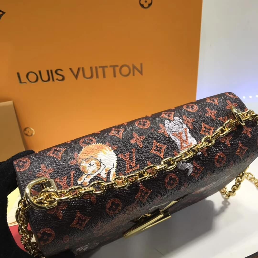 Louis Vuitton Monogram Canvas Twist MM M44408