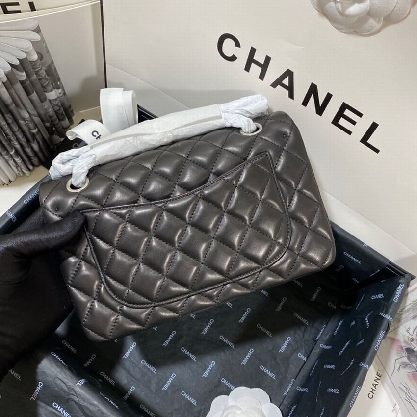 Chanel Small Classic Double Flap Bag A01113 in Lambskin