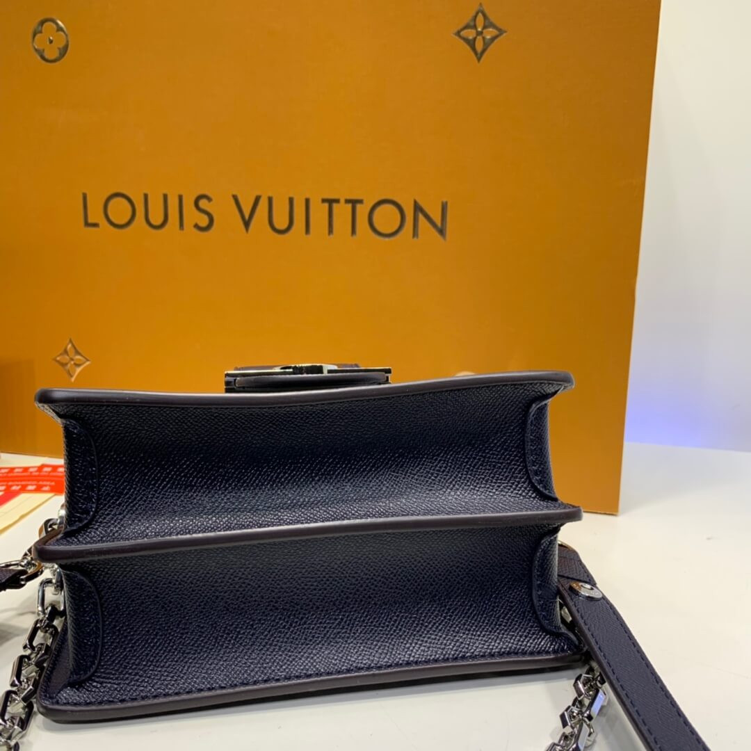 Louis Vuitton Printed Calf Leather Mini Dauphine M55454