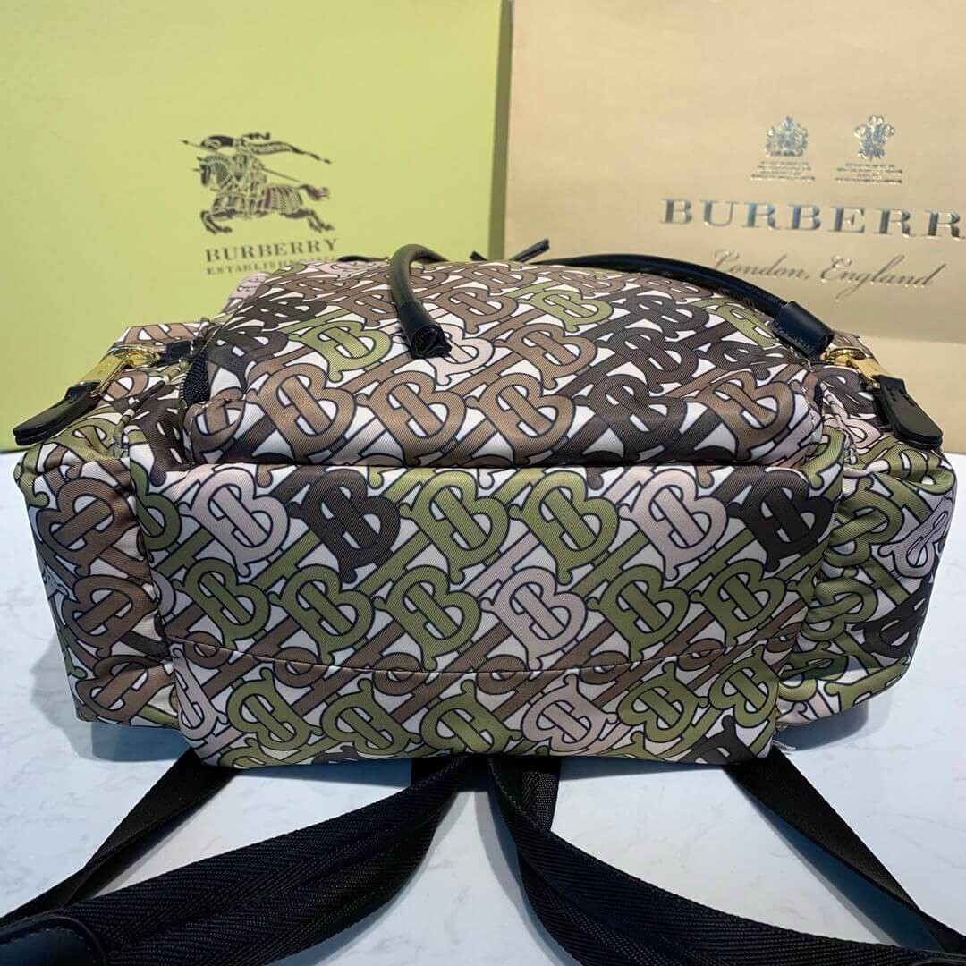 Burberry The Medium Rucksack in Monogram Print Nylon 80118051