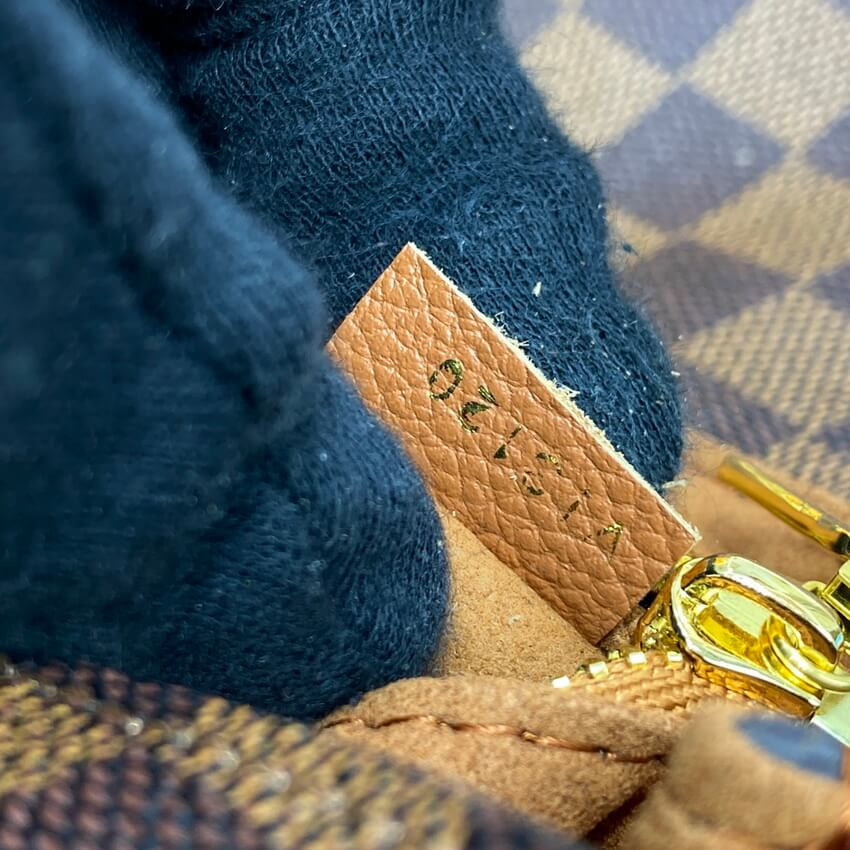 Louis Vuitton Damier Ebene Canvas Vavin PM N40110 Caramel