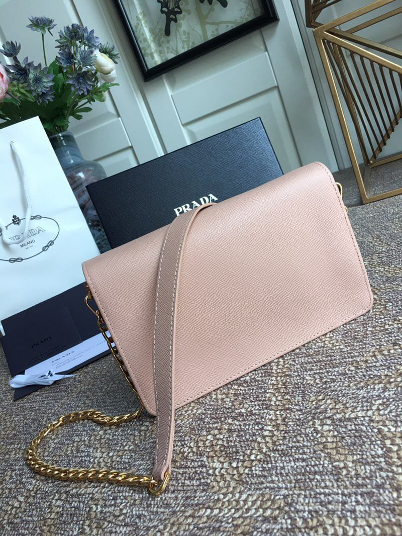 Prada Saffiano Leather Shoulder Bag 1BP012