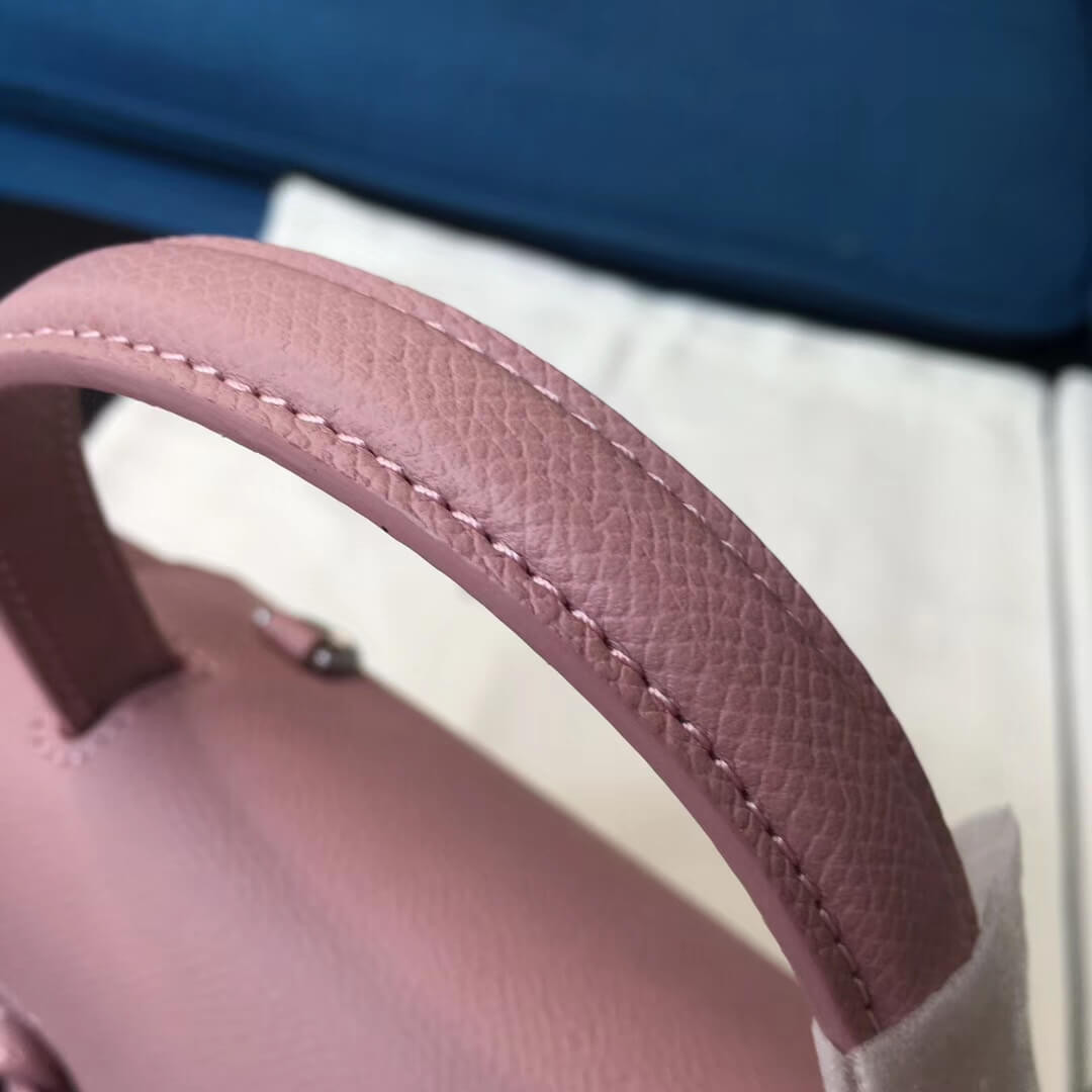 Celine Micro Belt Bag In Grained Calfskin 189153 Pink