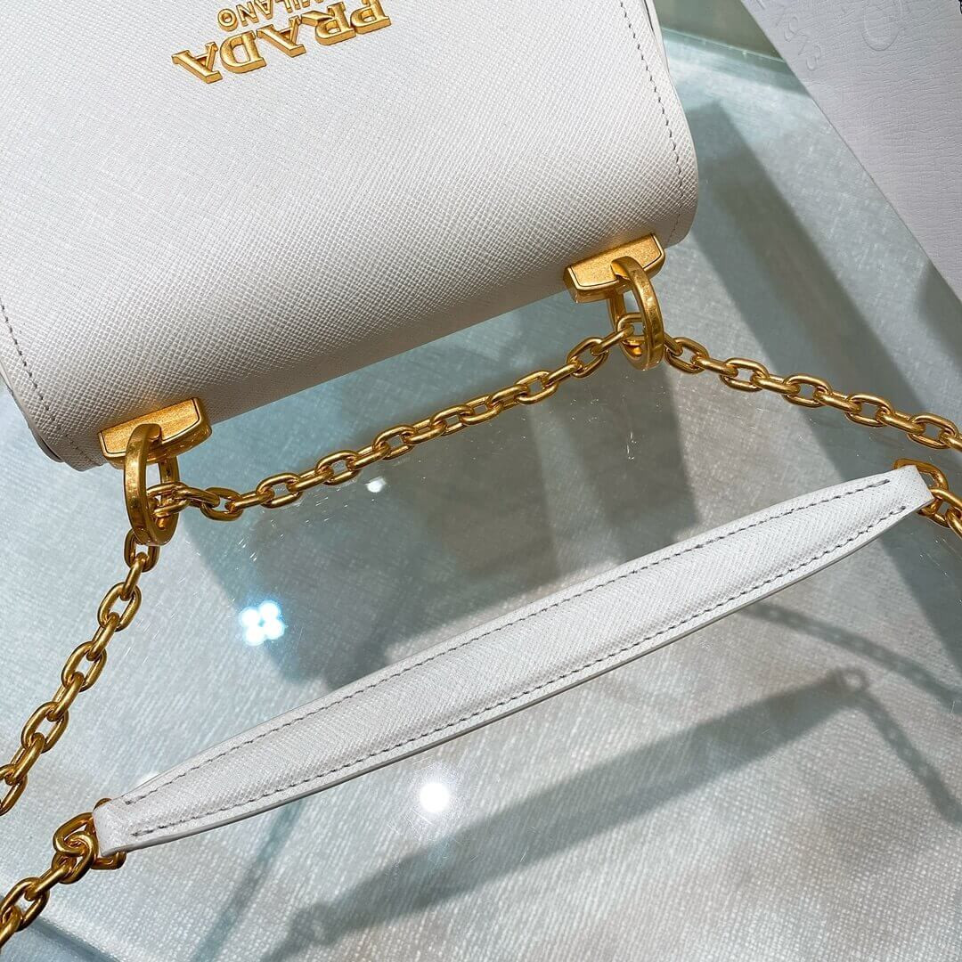 Prada Saffiano Leather Shoulder Bag 1BD275