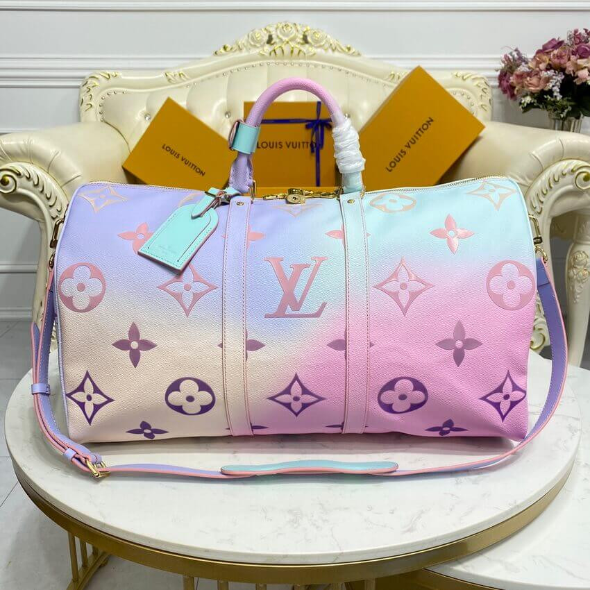 Louis Vuitton Keepall Bandouliere 50 M59943 Sunrise Pastel