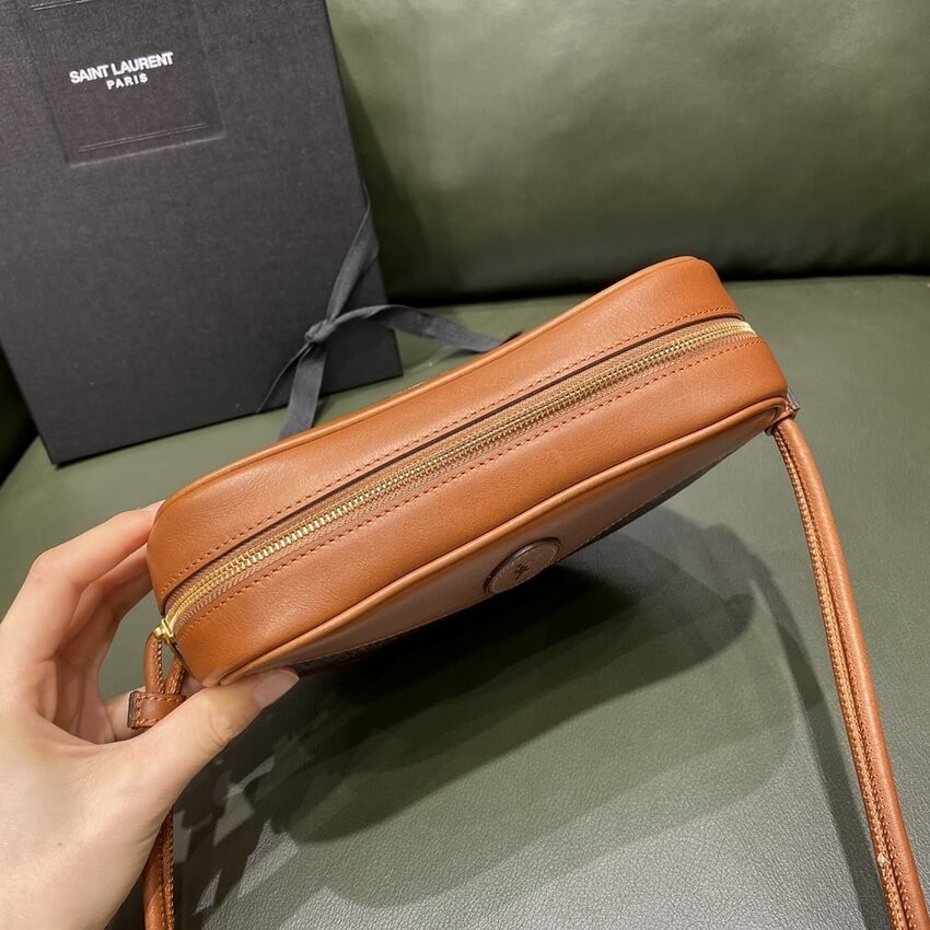 Saint Laurent YSL Le Monogramme Cœur Bag 675260 Chestnut