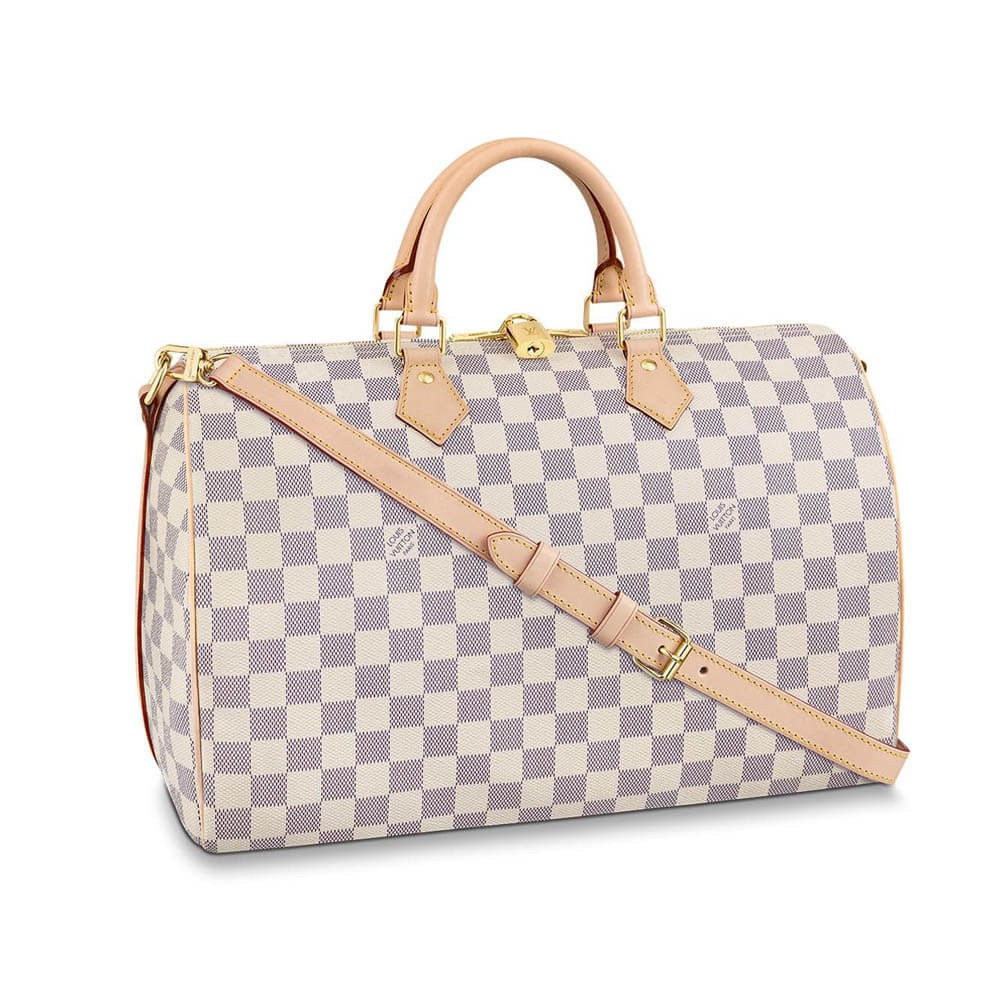 Louis Vuitton Damier Azur Canvas Speedy Bandouliere 35 N41372