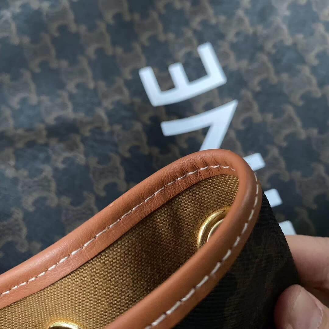 Celine Medium Sailor Bag In Triomphe Canvas 191532