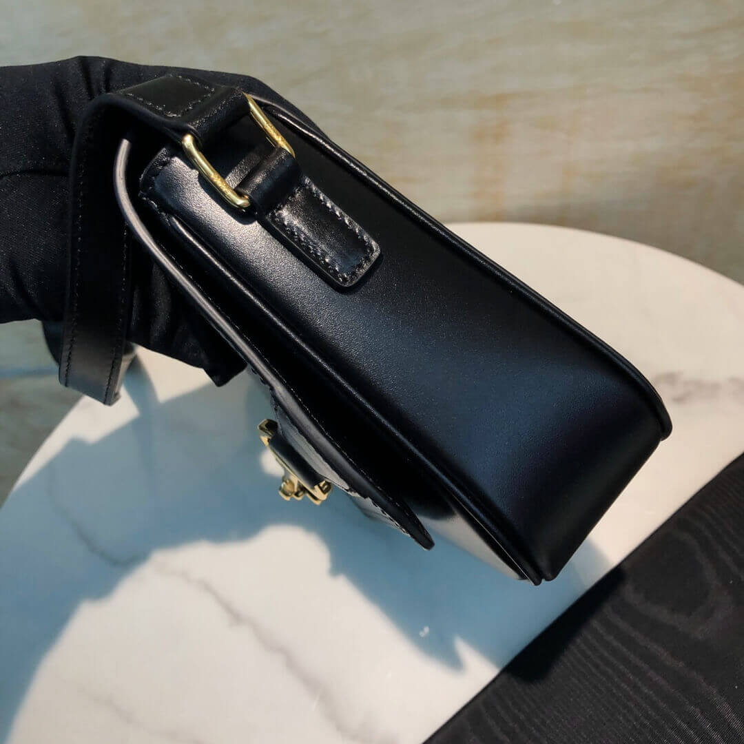 Celine Medium Crecy Bag In Satinated Calfskin 191373