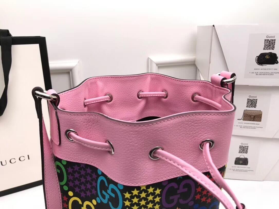 Gucci GG Psychedelic Bucket Bag 598149