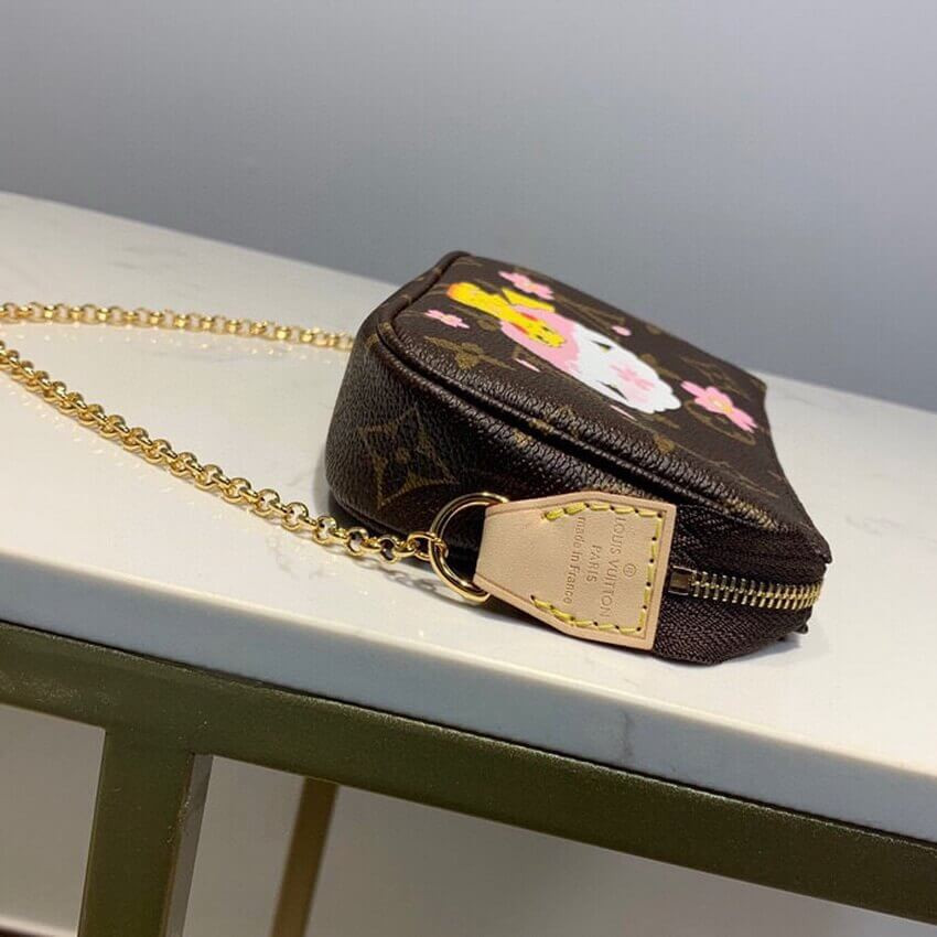 Louis Vuitton Pikachu Print Mini Pochette Accessoires M58009