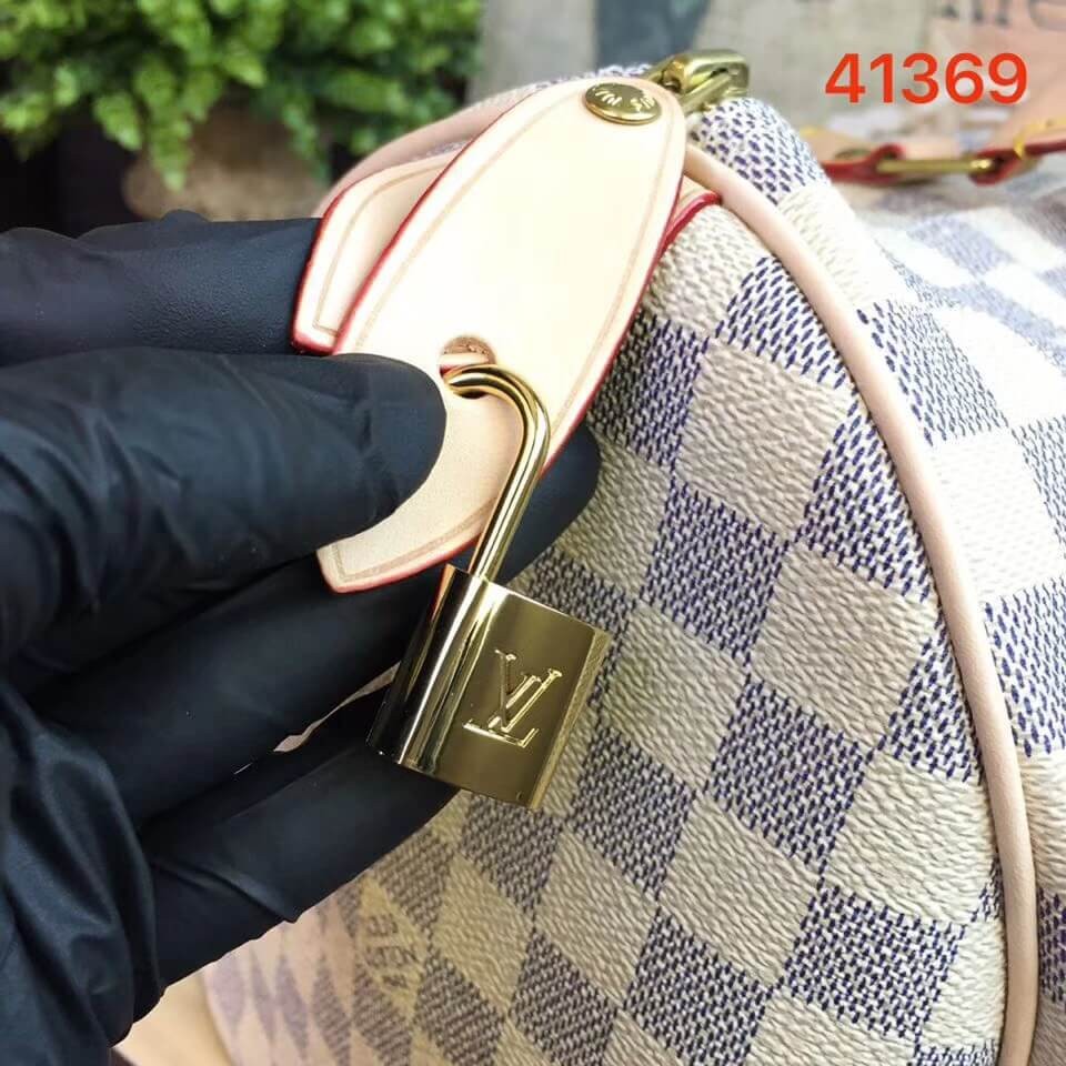 Louis Vuitton Damier Azur Canvas Speedy 35 N41369