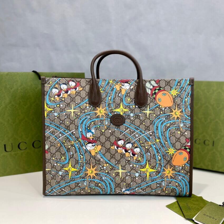 Disney x Gucci Donald Duck Tote Bag 650037