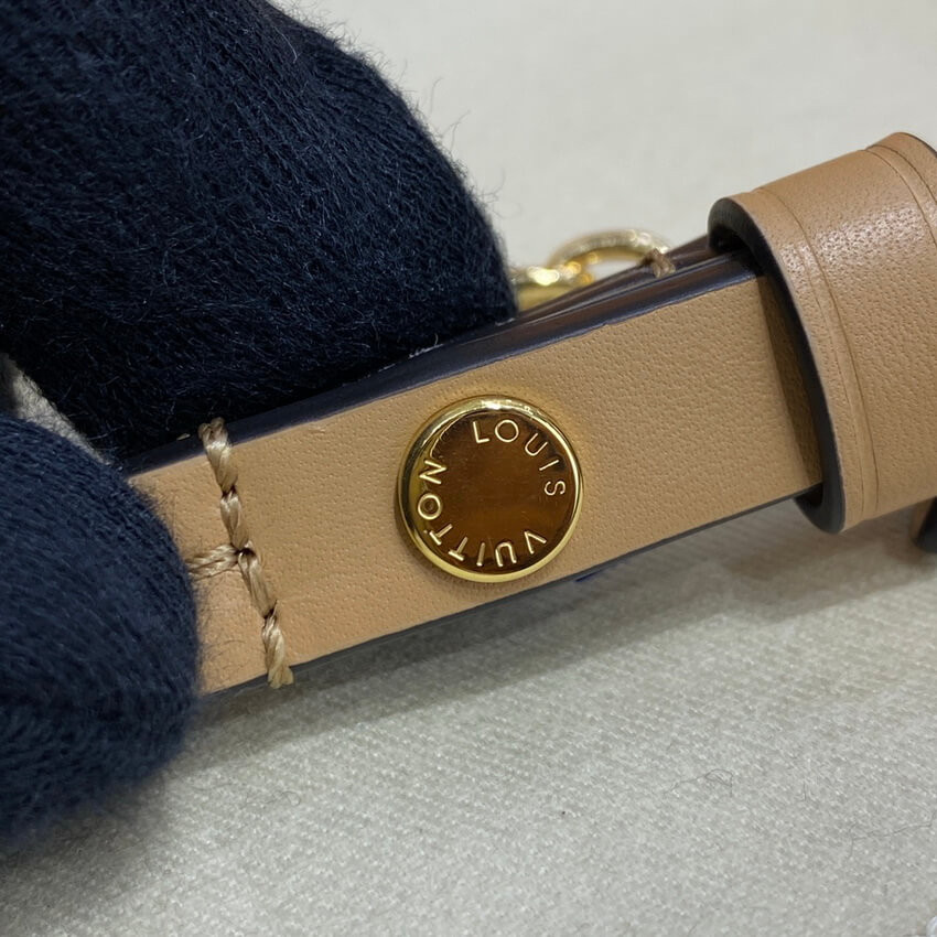 Louis Vuitton Monogram Empreinte Easy Pouch On Strap M81137 Arizona Beige