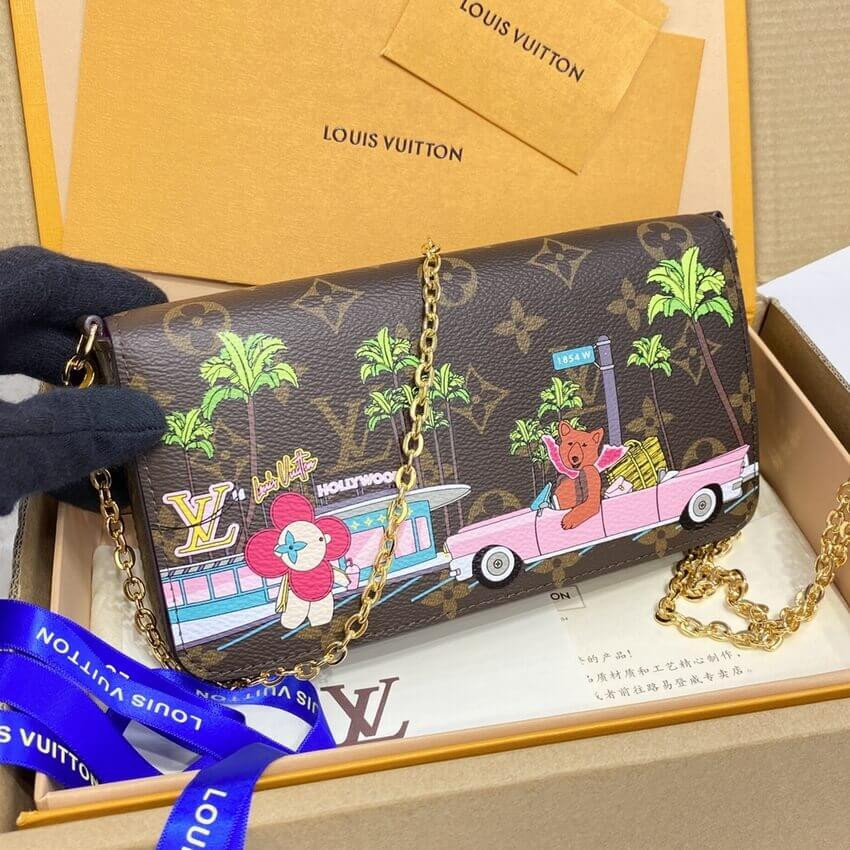 Louis Vuitton Monogram Canvas Pochette Felicie M80859