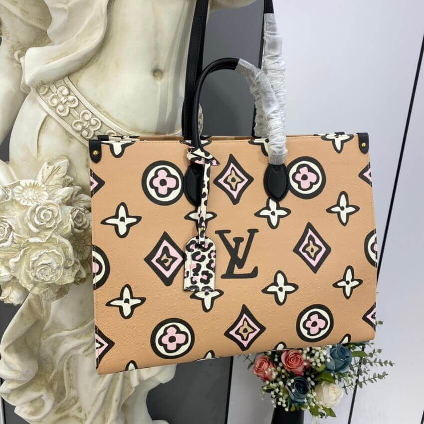 Louis Vuitton Monogram Print Onthego GM M45814 M45815