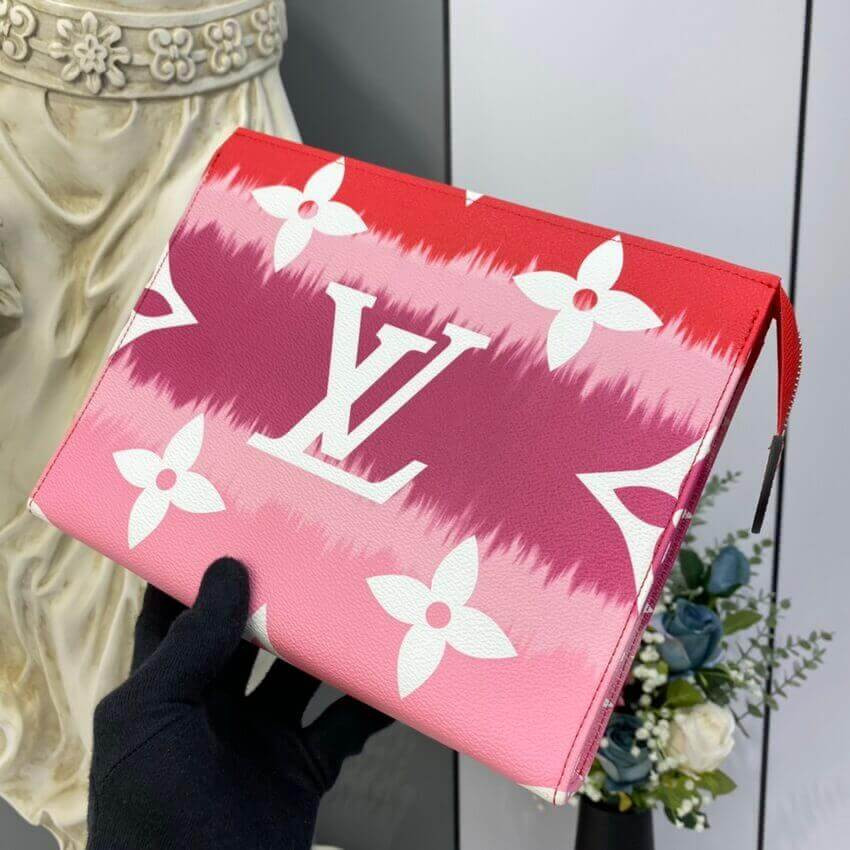 Louis Vuitton LV Escale Toiletry Pouch 26 M69138 Red