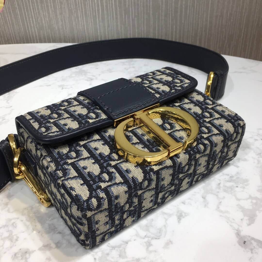 Christian Dior Oblique 30 Montaigne Box Bag M9204