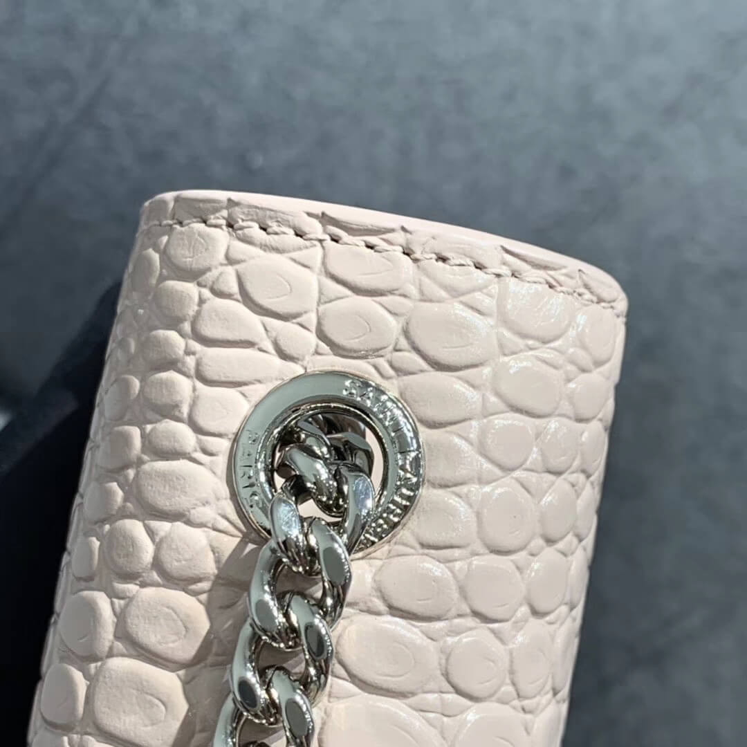 Saint Laurent Medium Kate Tassel Chain Bag In Crocodile Leather 354119