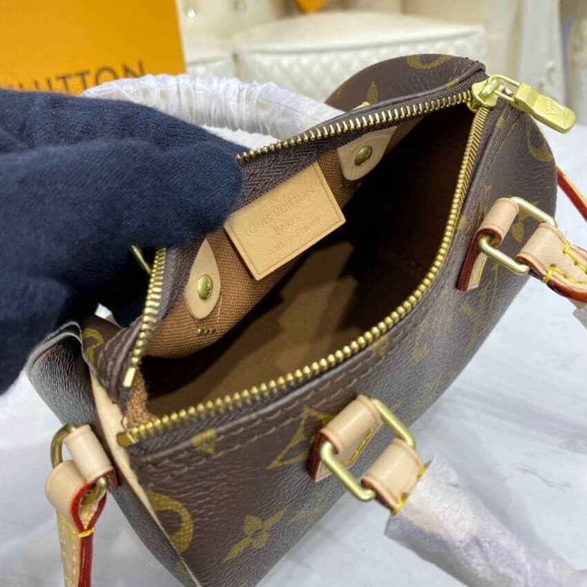 Louis Vuitton Monogram Canvas Nano Speedy M61252
