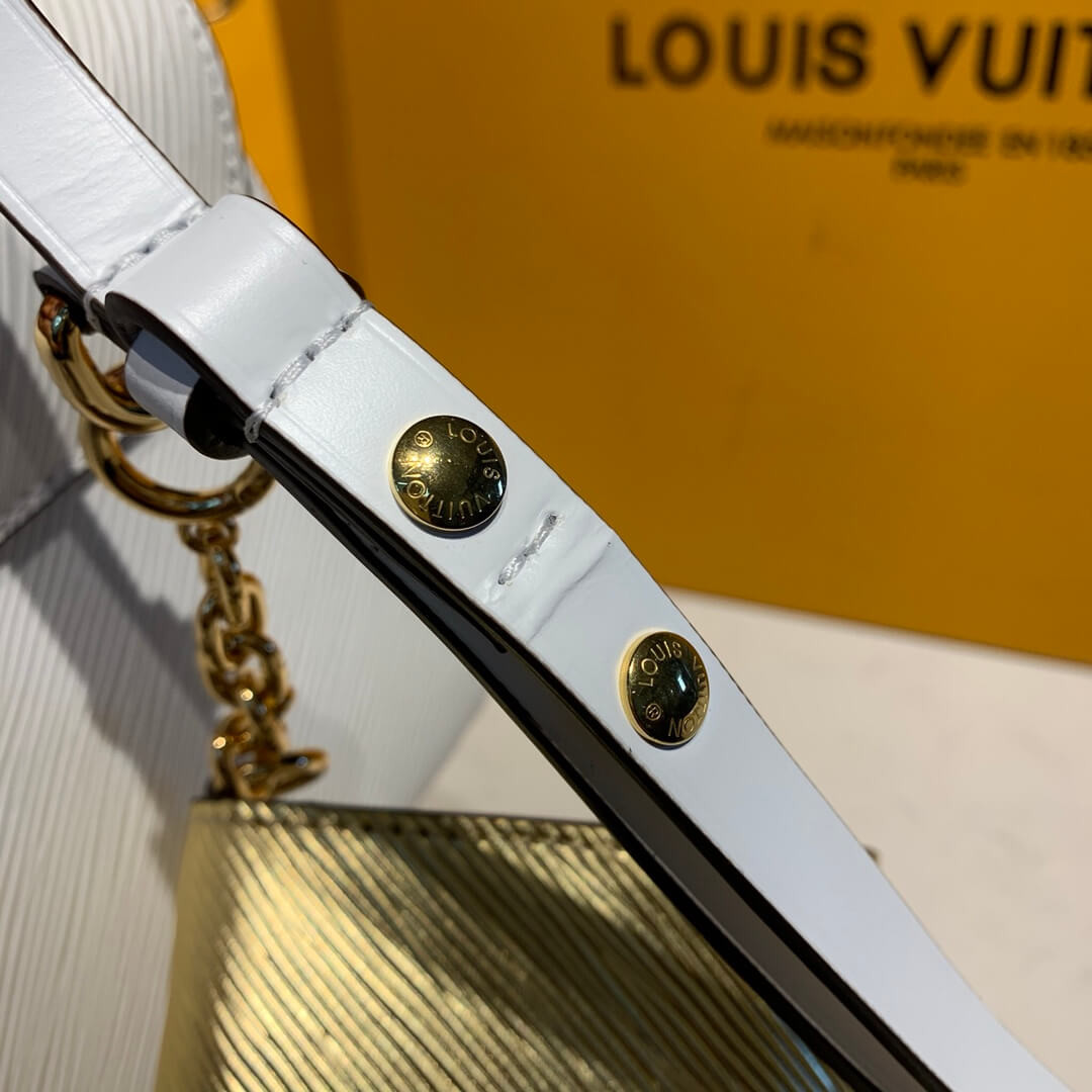 Louis Vuitton Twist MM And Twisty M55683 White/Gold