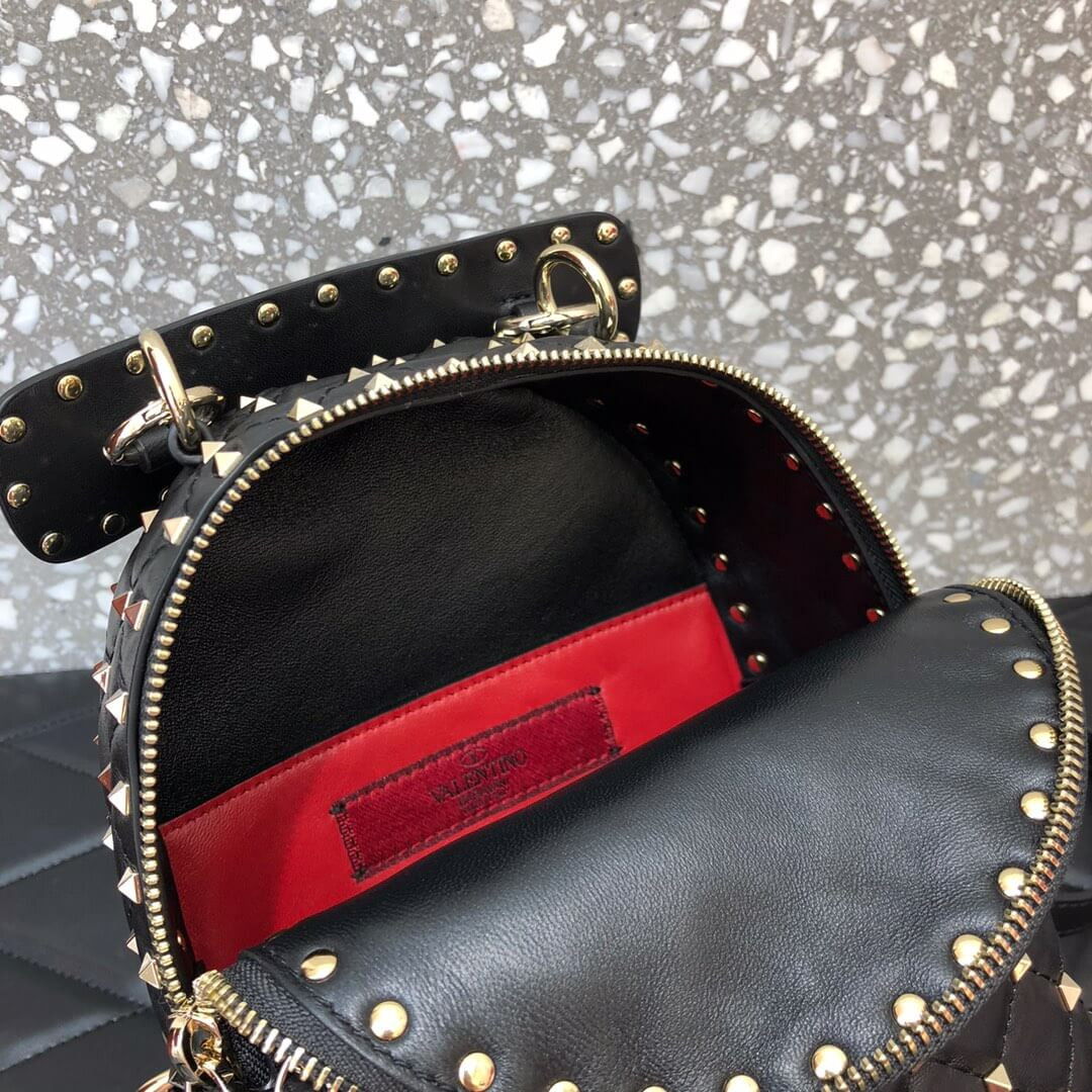 Valentino Garavani Rockstud Spike Mini Backpack 0630J