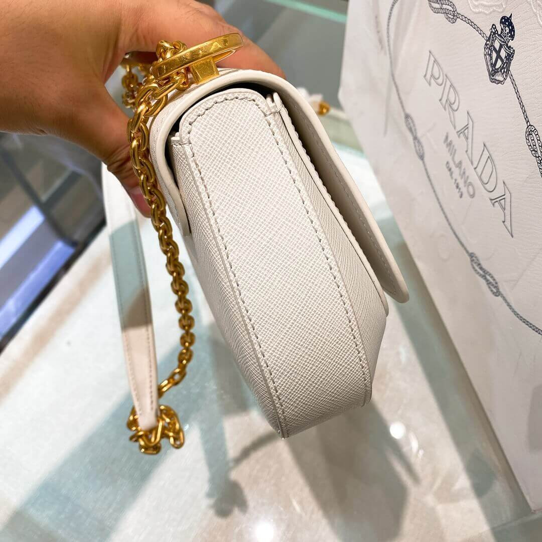 Prada Saffiano Leather Shoulder Bag 1BD275