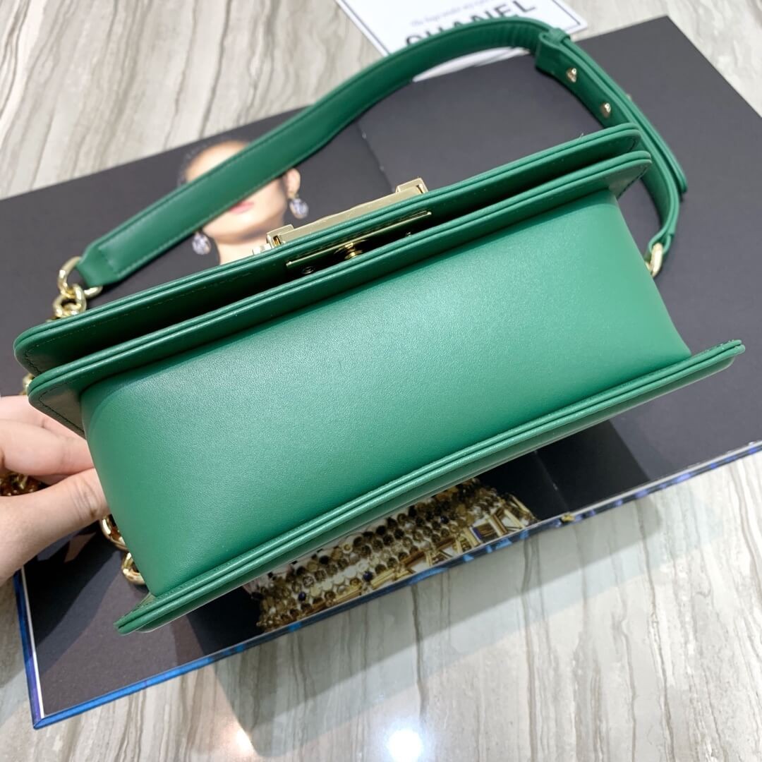 Chanel Calfskin Small Boy Chanel Handbag A67085