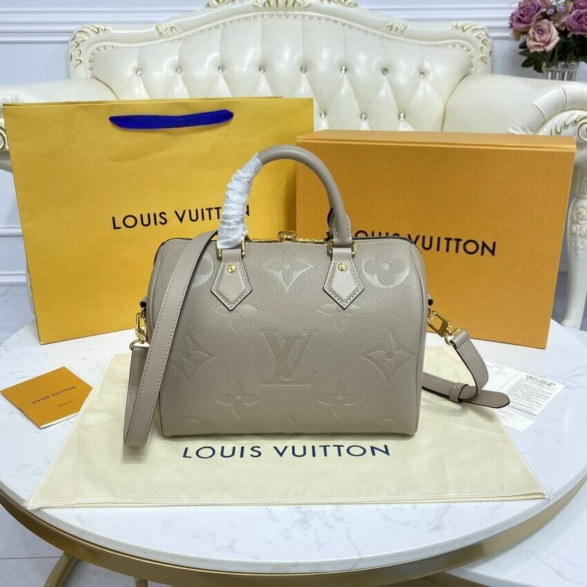 Louis Vuitton Monogram Empreinte Speedy Bandouliere 25 M59273