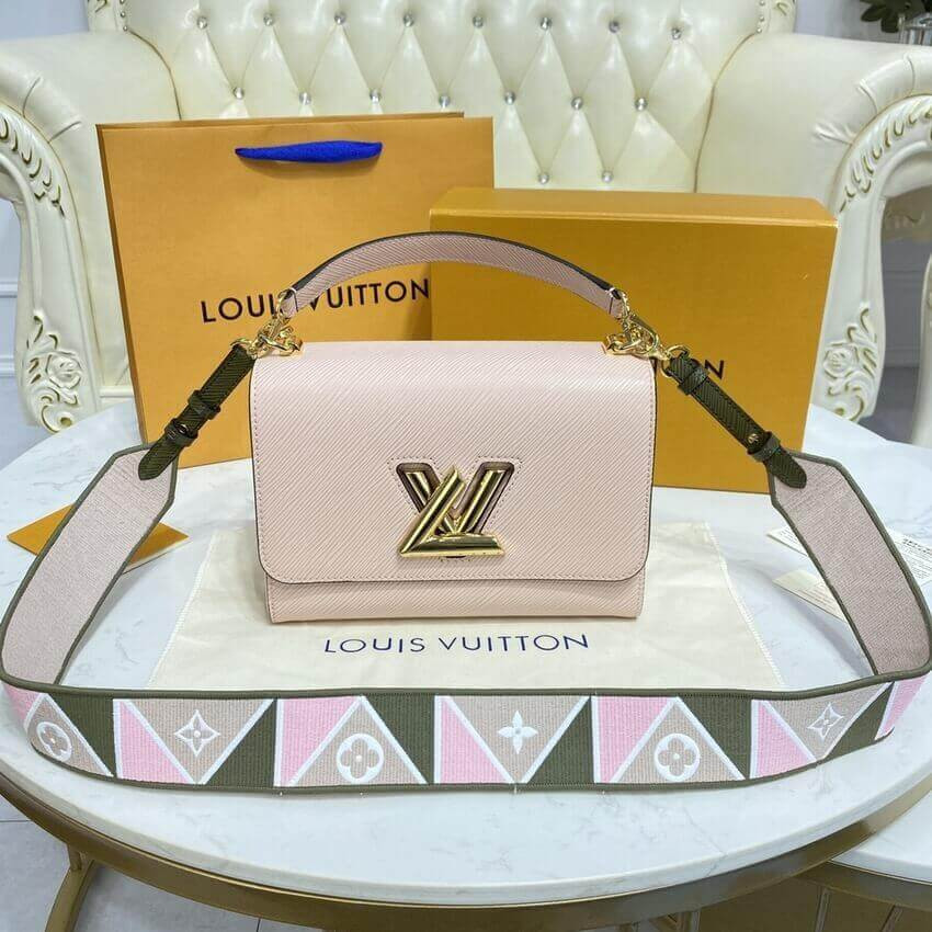 Louis Vuitton Epi Leather Twist MM M59028 Pink