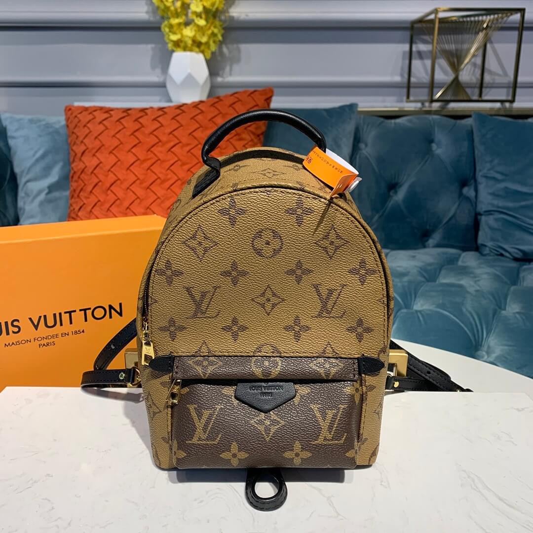Louis Vuitton Monogram Canvas Palm Springs Backpack Mini M42411