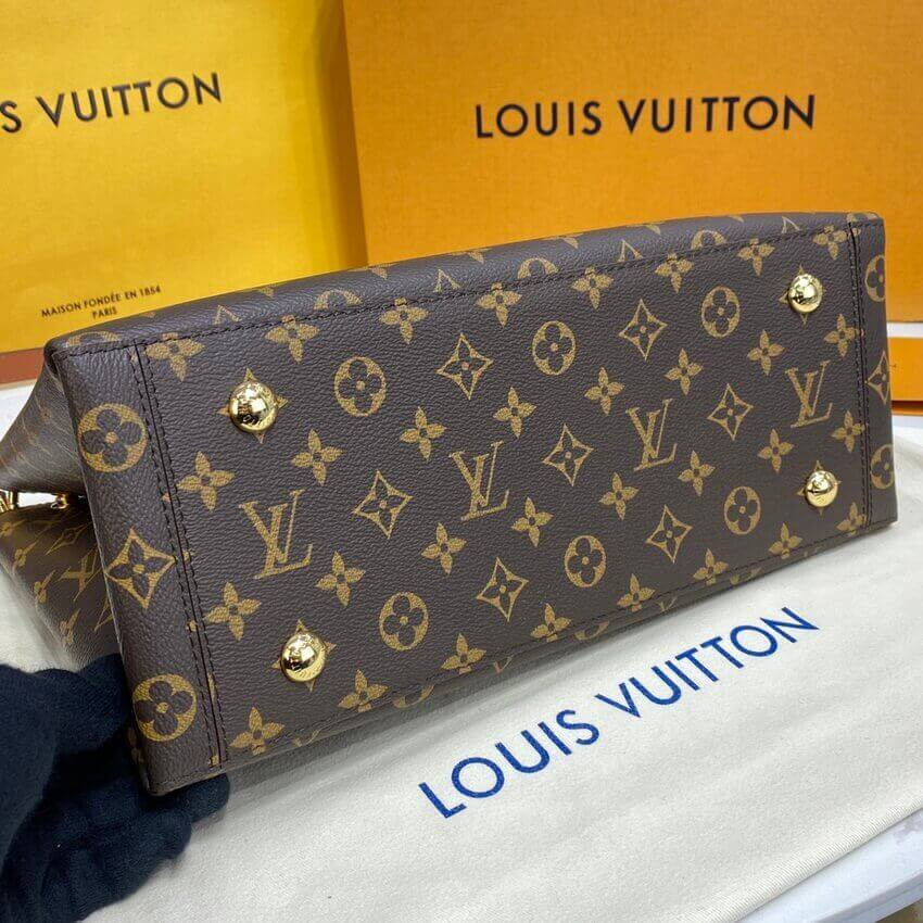 Louis Vuitton Monogram Canvas Flower Tote M43770 Caramel