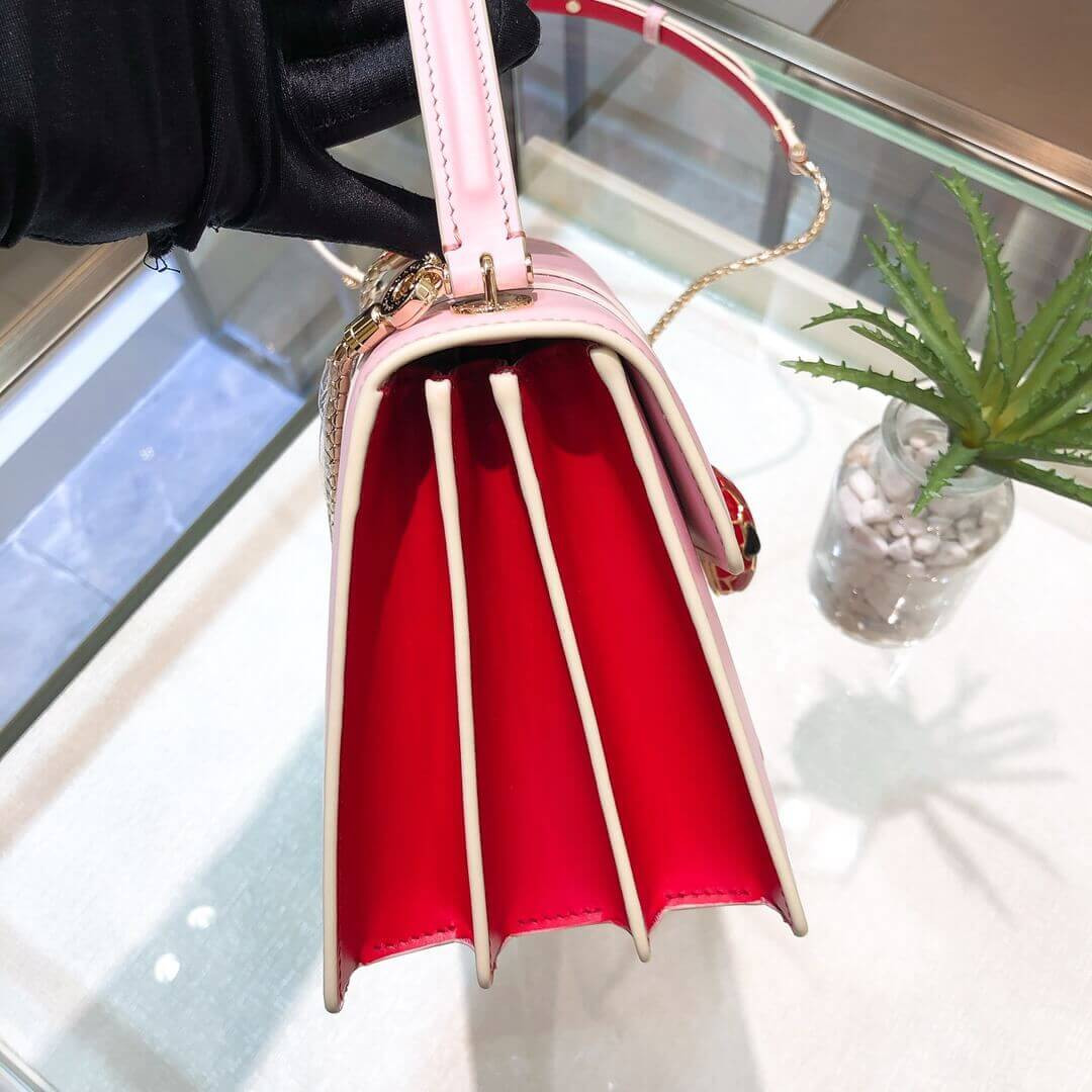 Bvlgari Serpenti Forever Crossbody Top Handle Bag 18cm 284537