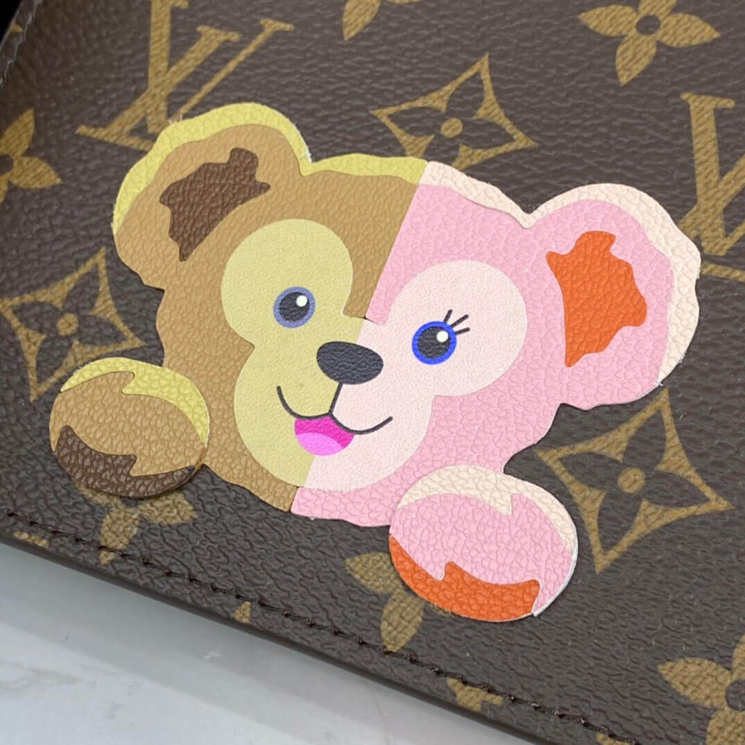Louis Vuitton Petit Sac Plat M69442 With Bear Print