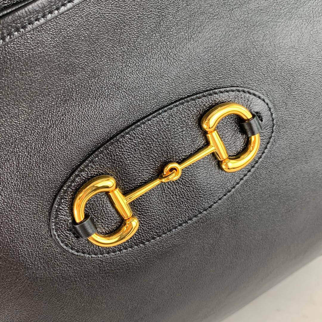 Gucci 1955 Horsebit Tanned Leather Messenger Bag 602089