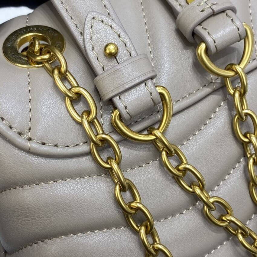 Louis Vuitton New Wave Chain Bag M58550 Dark Taupe