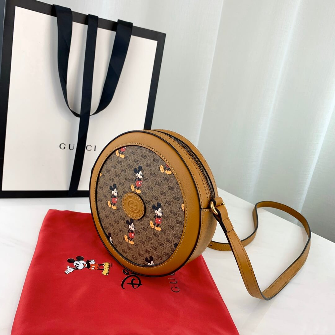 Disney x Gucci Round Shoulder Bag 603938